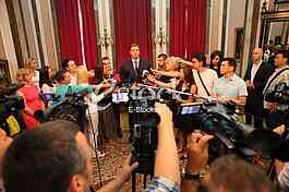 Serbian Prime Minister Aleksandar Vucic on the promotion of the book 