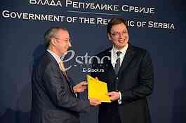 Serbian government, press conference