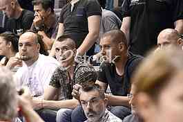  Partizan-Red Star, basketball derby game.