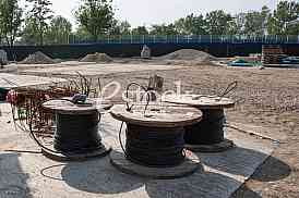 Aqua park construction site, Ada Ciganlija