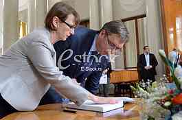 A book of condolences at the Embassy of Republic of France