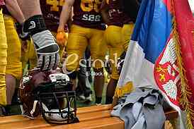 Derby between SBB Vukovi Beograd and Wild Boars Kragujevac