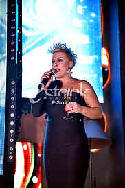Indira Levak, a former member of the Colonia music group is promoting a new music album