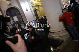 Protest ispred Skupstine Srbije