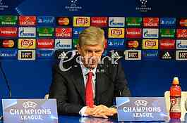 Press conference after the match of UCL