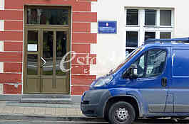 The police station 