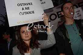 Protest Ne davimo Beograd