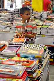 School supplies for the new school year, buying school supplies, the start of the new school year, notebooks, pencils, school supplies, Tempo stores, action, discount, for every school day full rang