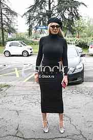 Jelena Karleusa dolazi na sud gde se sudi sa Svetlanom Cecom  Raznatovic