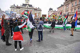Protest podrske narodu Palestine