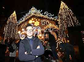 New Year's lighting