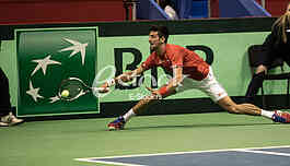 Davis Cup tennis Serbia