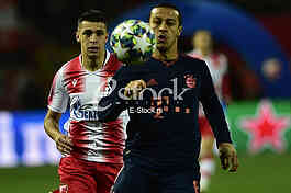 Mateo Garsija Crvena zvezda vs FC Bayern Munich