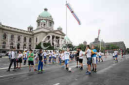 Football tournament of young categories