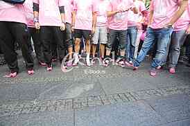 Race in the heels against Breast Cancer