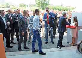 Bekament production of styrofoam opened by Prime Minister Aleksandar Vucic