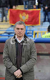 The first training of the national football team led by Ljubisa Tumbakovic