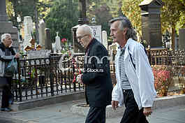 The funeral of actress Milena Dravic