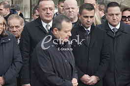 Aleksandar Antic, Ivica Dacic, Djordje Milicevic i Branko Ruzic