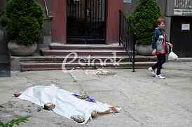 Suicide of old Lady in Belgrade. Samoubistvo starice u Beogradu