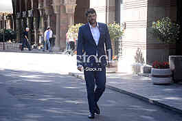  Burial of actor Ljubisa Samardzic.