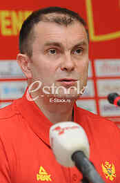 Press conference basketball team of Montenegro