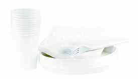 Plastic dishes