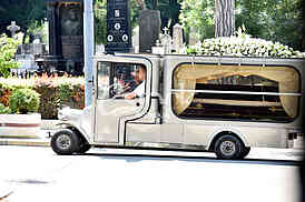 The funeral of a twenty-two year old Ognjen Ikac.
