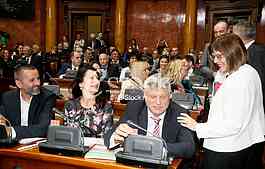 First Sitting of the National Assembly of the Republic of Serbia
