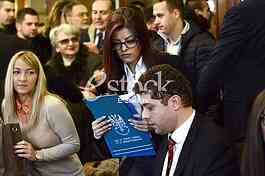 Submission of the nomination of the President, Vojislav Seselj.