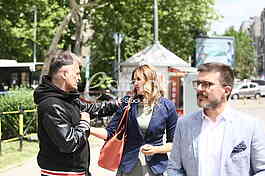 Branislav Lecic i Aleksandra Jerkov