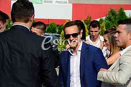 The wedding of goalkeeper Vladimir Stojkovic