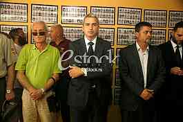 the opening of a memorial room Kosmet victims