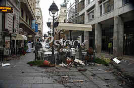 car accident in Knez Mihailova Street