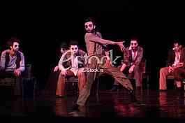 Ballet Who's singing there.ballet to the music by Vojislav Voki Kostic, DEDICATED TO THE ACTOR Dragan Nikolic.National Theatre.