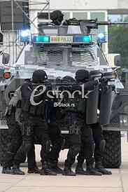 Serbian Police Special Forces Operators