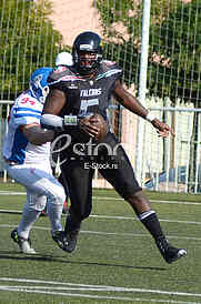 American football match