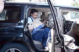 Aleksandra Troicki, wife of Viktor Troicki,  gave birth to a baby.