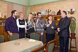 On the shooting set of a series of 