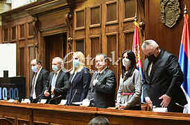 Zakletva Sudija, Maja Popovic, Ivica Dacic, Jasmina Vasovic, Aleksandar Pantic, Veljko Odalovic