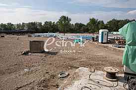 Aqua park construction site, Ada Ciganlija