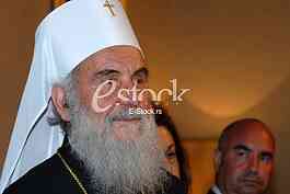 Serbian patriarch Irinej.