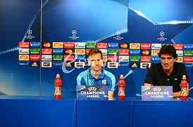 Football Press conference before match