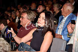 The funeral of actress Milena Dravic