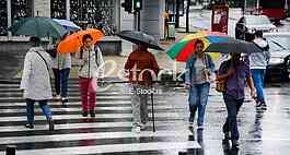 Rain in Belgrade, bad weather