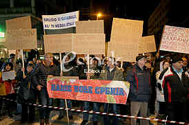 The protest walk
