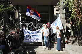 Protest protiv covid propusnica