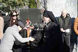 Svetkana Ceca Raznatovic i vladika Stefan Saric