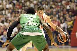 Red Star- Panathinaikos basketball game