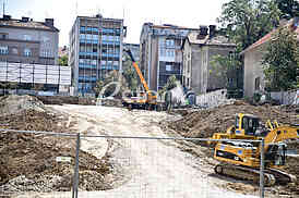 A death and accident at the construction site in Sarajevska Street
